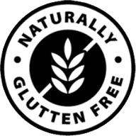 Roundel reading Naturally Gluten Free